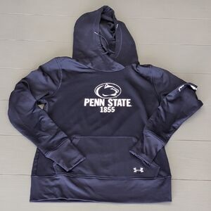 Under Armour UA Penn State PSU Logo Navy/White Women's Sweatshirt Size Medium M
